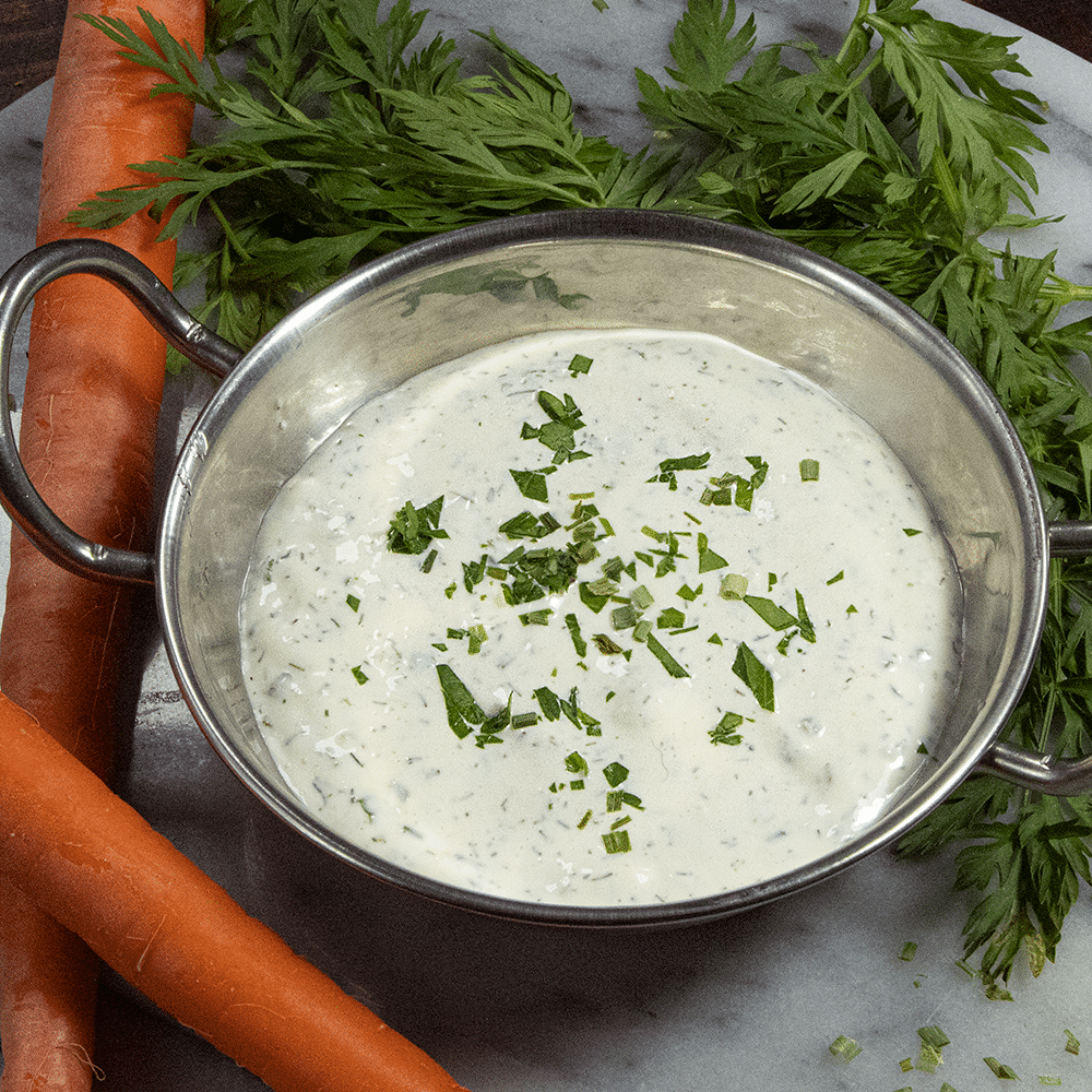 gluten free dairy free ranch dressing angle square