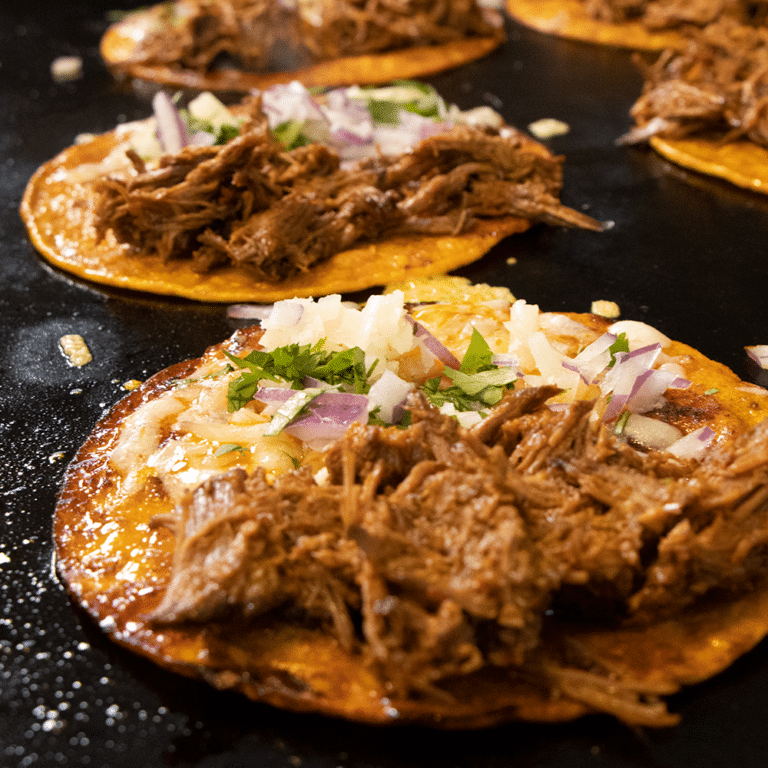 glutenfree crispy, delicious, birria tacos, sous vide, blackstone grill