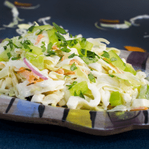 gluten free dairy free coleslaw recipe square 01