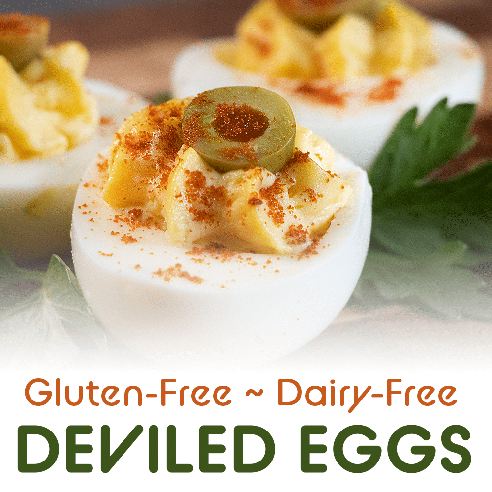 glutenfree, dairyfree classic deviled eggs recipe