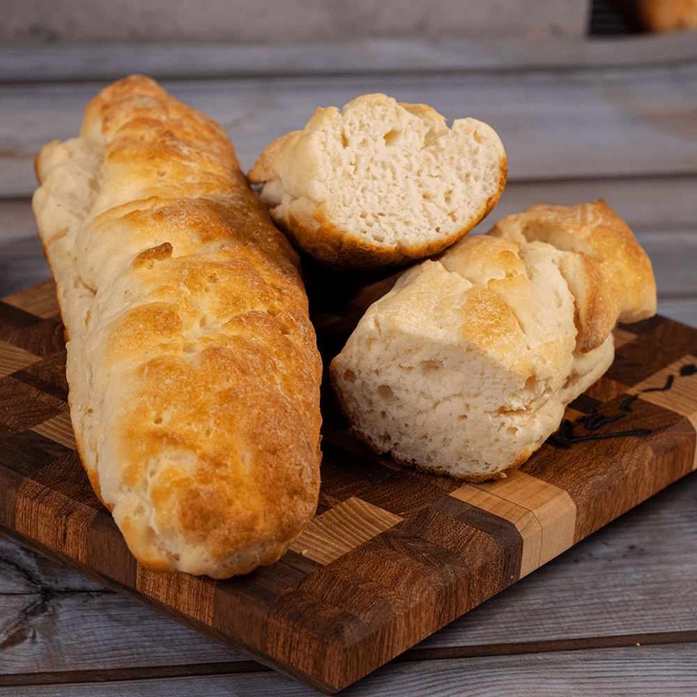 Gluten-free dairy-free French bread baguettes