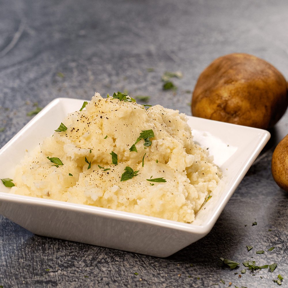 gluten-free, dairy-free luscious and creamy mashed potato recipe