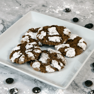 gluten free dairy free chocolate crinkles cookie recipe square