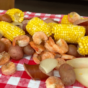 gluten free dairy free low country boil square