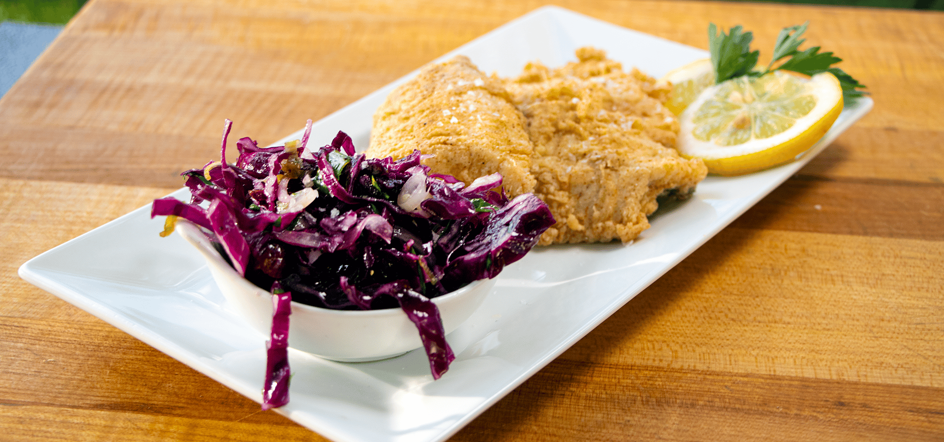 gluten free dairy free crimson coleslaw and fried fish full 03