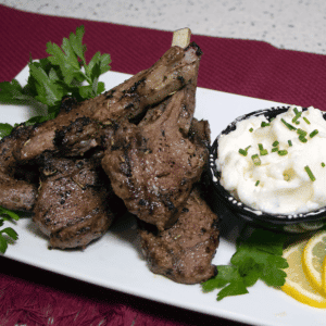 gluten free dairy free greek lamb chops square